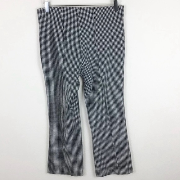 Anthropologie Cartonnier Cropped Houndstooth Pants M - Picture 5 of 6